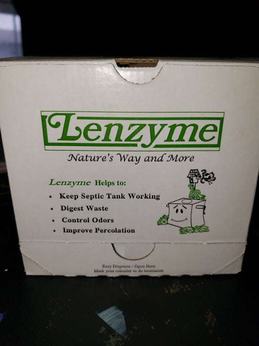 Lenzyme Monthly Septic Treatment